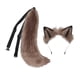 thumbnail image 1 of Traje de oreja y cola , de disfraz de cosplay Decoración para la cabeza Horquilla Diadema Diadema Juguetes lindos Aro para el cabello para Colco  Cola para la cabeza, 1 of 8