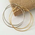 thumbnail image 4 of Pendientes de aro grande de acero Sonducket para niña, 4 of 6