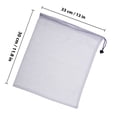 thumbnail image 4 of OULII 5pcs Grocery Bags Reusable Polyester Fibre Wash Machine Safe for Fruits and Vegetables, 4 of 7