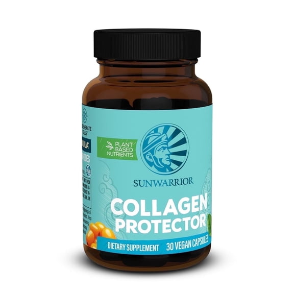 Plant-Based Collagen Protector Capsules with Vitamin C and Biotin