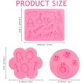 thumbnail image 2 of Makeup Theme Fondant Molds (3-Pack): High Heels/Lipstick Silicone Molds – For Cake Decorating, Chocolate & Resin | Home Decor, 2 of 9
