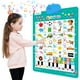 thumbnail image 1 of Juguete interactivo de pared parlante para aprender inglés para niños | Herramienta para el desarrollo del lenguaje en la educación temprana | Requiere 3 pilas AA (no incluidas), 1 of 5