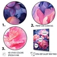 thumbnail image 3 of Designart "Treasures Of Radiant Peony Garden I" Peonies Floater Framed Wall Art Prints, 3 of 5
