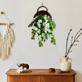 thumbnail image 6 of Clearance Under $10 Artificial flowers, Artificial Morning Glory Flowers For Spring Outdoor Hanging Decoration Wall Wisteria Hanging Basket Plants For Wedding Corridor Yard Gardens Patios Balcon, 6 of 9