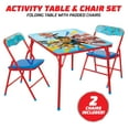 thumbnail image 2 of Paw Patrol Kids Activity Table and Chair Set, Multi-Color, 3-Piece, 2 of 10