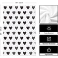 thumbnail image 6 of Black Heart Love Kitchen Towels Dish Towels, 18x26 Inch Home Sweet Home Halloween Decoration Hand Towels Set of 2, 6 of 6