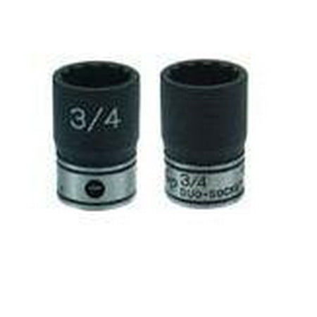 

3/8 Drive x 21mm Standard Duo-Socket - 6 Point