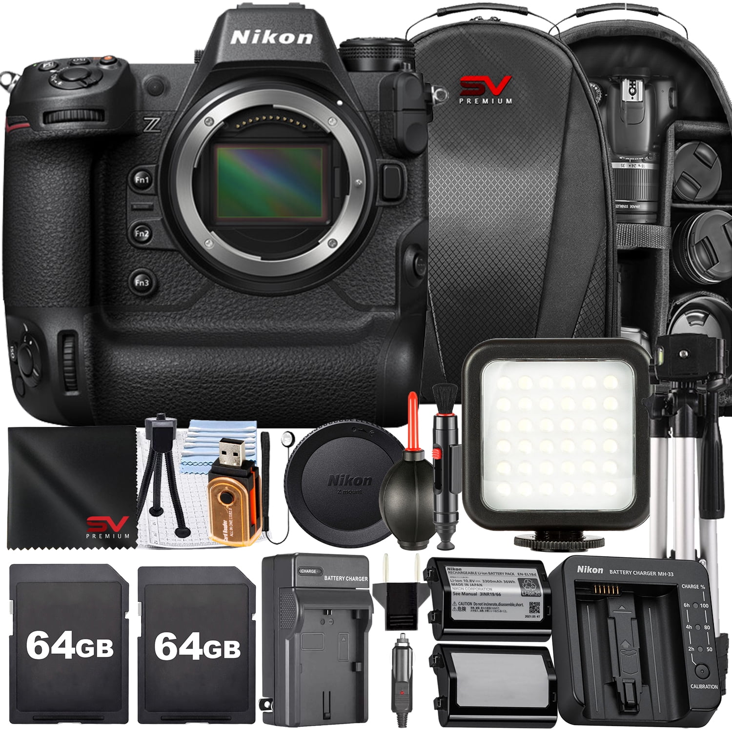 Nikon Z9 Mirrorless Camera with FTZ II Adapter Kit - Walmart.com