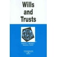 thumbnail image 1 of Pre-Owned Wills and Trusts in a Nutshell (Nutshell Series) (Paperback) 0314180133 9780314180131, 1 of 1