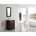 thumbnail image 4 of Imaginations Américaines 21.5-po. W Wood Mirror Wenge, 4 of 4