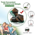 thumbnail image 2 of Spiked Shoes For Epoxy Floor Coating Replacement Spikes, -black, 2 of 5