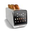 thumbnail image 1 of Toaster Nostalgia Inspirex con pantalla táctil de 4 rebanadas de acero inoxidable, 1 of 9