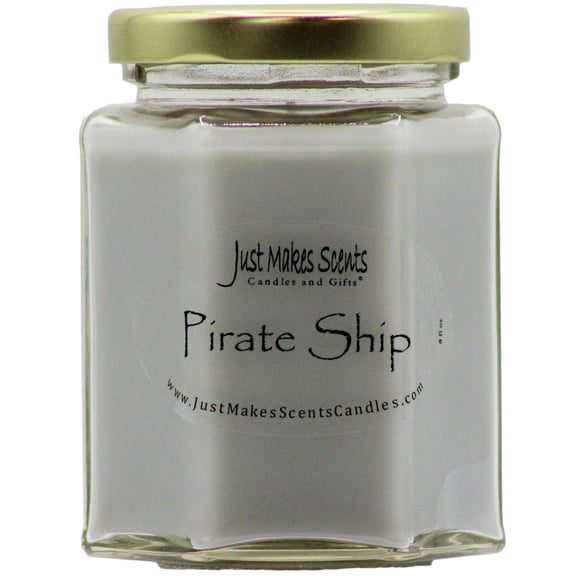 Pirate Ship Candle -Just Makes Scents Candles & Gifts