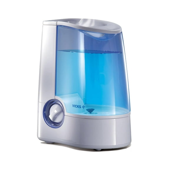 Vicks Warm Mist Humidifier, Small to Medium Rooms, 1 Gallon Tank – Vaporizer and Warm Mist Humidifier for Baby and Kids Rooms, Bedrooms and More