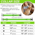 thumbnail image 7 of Minzimin Reflective Dog Collar for Medium Large Small XS XL Extra Small Dogs, Nylon Adjustable Puppy Collar, 7 of 7