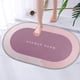 thumbnail image 4 of Alfombra antideslizante para el baño | Poliéster súper absorbente | Soporte de gel de sílice de goma de secado rápido | Alfombra de ducha de estilo moderno lavable | Pelo bajo | 15,8 x 23,6 in |, 4 of 7