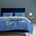 thumbnail image 6 of Bedding Set Blue Hydrangea Bloom Bat Duvet Cover Set Comforter Cover Ultra-Soft Polyester Quilt Cover, 6 of 6
