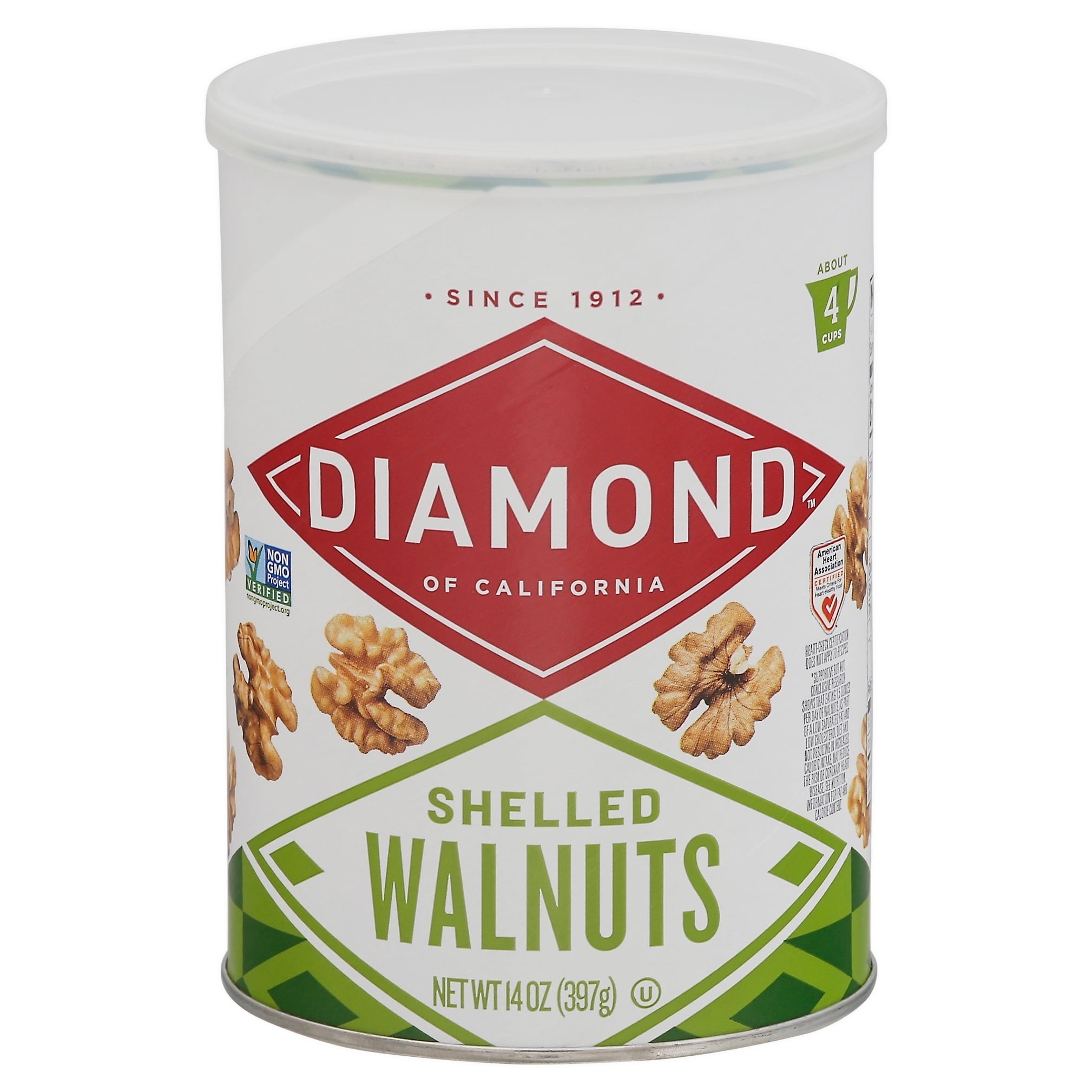 Snyders Lance Diamond  Walnuts, 16 oz