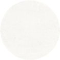 thumbnail image 1 of Unique Loom Tapis Moderne en Peluche Solo 5' x 5' Rond Blanc Neige, 1 of 2