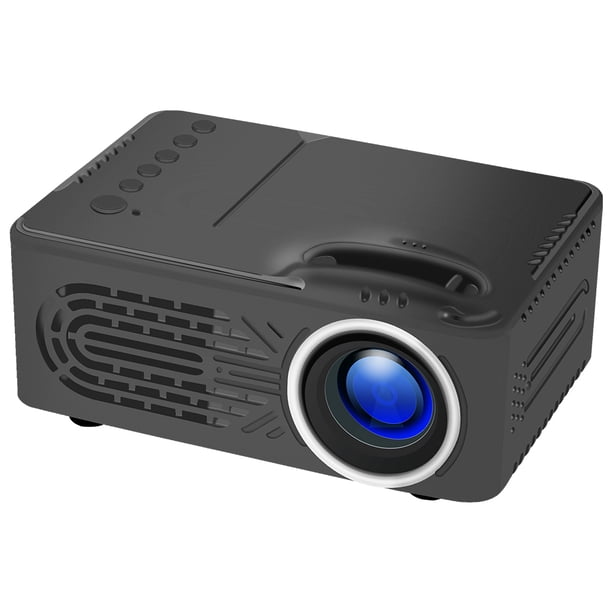 Feelglad Lcd Portable Mini Projector 5v 2a Port Tf Av Earphone Usb Connector Lcd Image Sd Slot Remote Mini Led Projector Walmart Com Walmart Com