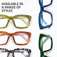 thumbnail image 2 of Gafas IBOANN de gran tamaño que bloquean la luz azul para mujer, 2 of 8