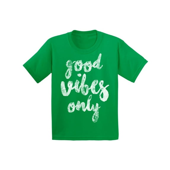 Awkward Styles Positivity T-Shirt Good Vibes Only Kids T Shirts