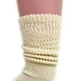thumbnail image 4 of Women’s Thin Cotton Slouch Socks – Lightweight & Breathable Scrunch Ankle Socks, 1 Pair (Fits Shoe Size 9-11), Casual Wear, Dance, Machine Washable, 4 of 6