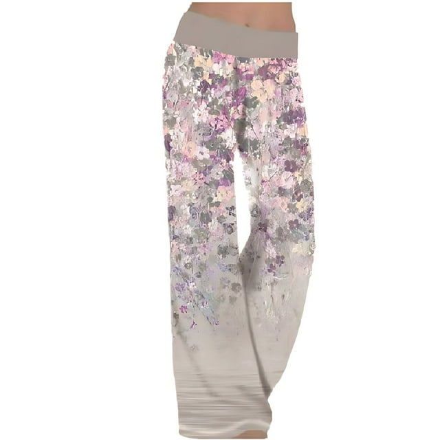 CHOK Pantalon de Yoga Grand et Ample pour Femmes