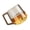 12, variant on Elegant Clear Glass Cup Feature Miniature Mountain Base Design