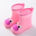 thumbnail image 3 of Botas de lluvia para niños y niños, bonito pato, impermeables, ligeras y prácticas, zapatos de agua para niños pequeños, Botas de lluvia amarillas para días lluviosos, 3 of 5