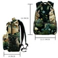 thumbnail image 2 of Lightweight Backpack Rabbit School Bag Travel Laptop Daypack for Men Women Casual Rucksack, 2 of 6