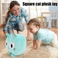 thumbnail image 4 of Juguete de peluche de gato cuadrado JShteea Libre de BPA, 4 of 8