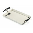 thumbnail image 1 of homeroots kitchen & dining 388898 Rectangular Stainless Steel Serving Tray, 1 of 3