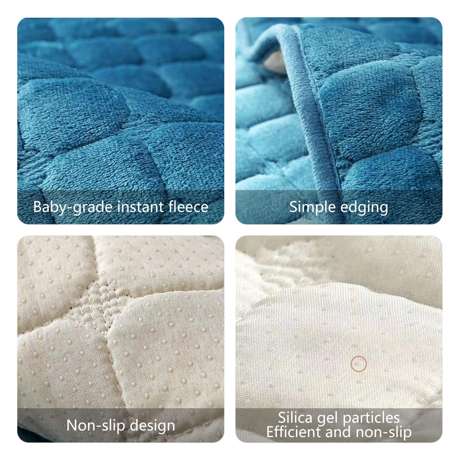 Silk Cool Summer Sofa Cushion,Simple Solid Color Cushion,Non Slip Sofa Cushion,Machine Washable Cool Cushion,Double Sofa Cushion,Soft Elastic Cushion,Protective Sofa Pad,Durable Seat Cushion
