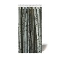 thumbnail image 1 of ABPHQTO Betula Platyphylla Cortina de Ducha Cortina de Ducha Impermeable 90x180 cm, 1 of 2
