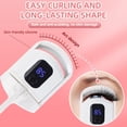 thumbnail image 6 of ZYVICXFJ Heated Eyelash Curlers Ultimate Styling! Rapid Heat-up, USB Rechargeable, Temperature Control, Long-Lasting Curls, Safe Design, 6 of 14
