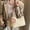 White, variant on WZXPWT Shoulder Handbag, Stylish Tote Bag with Adjustable Strap, Foldable Underarm Bag for Women, Casual Fashion Purse