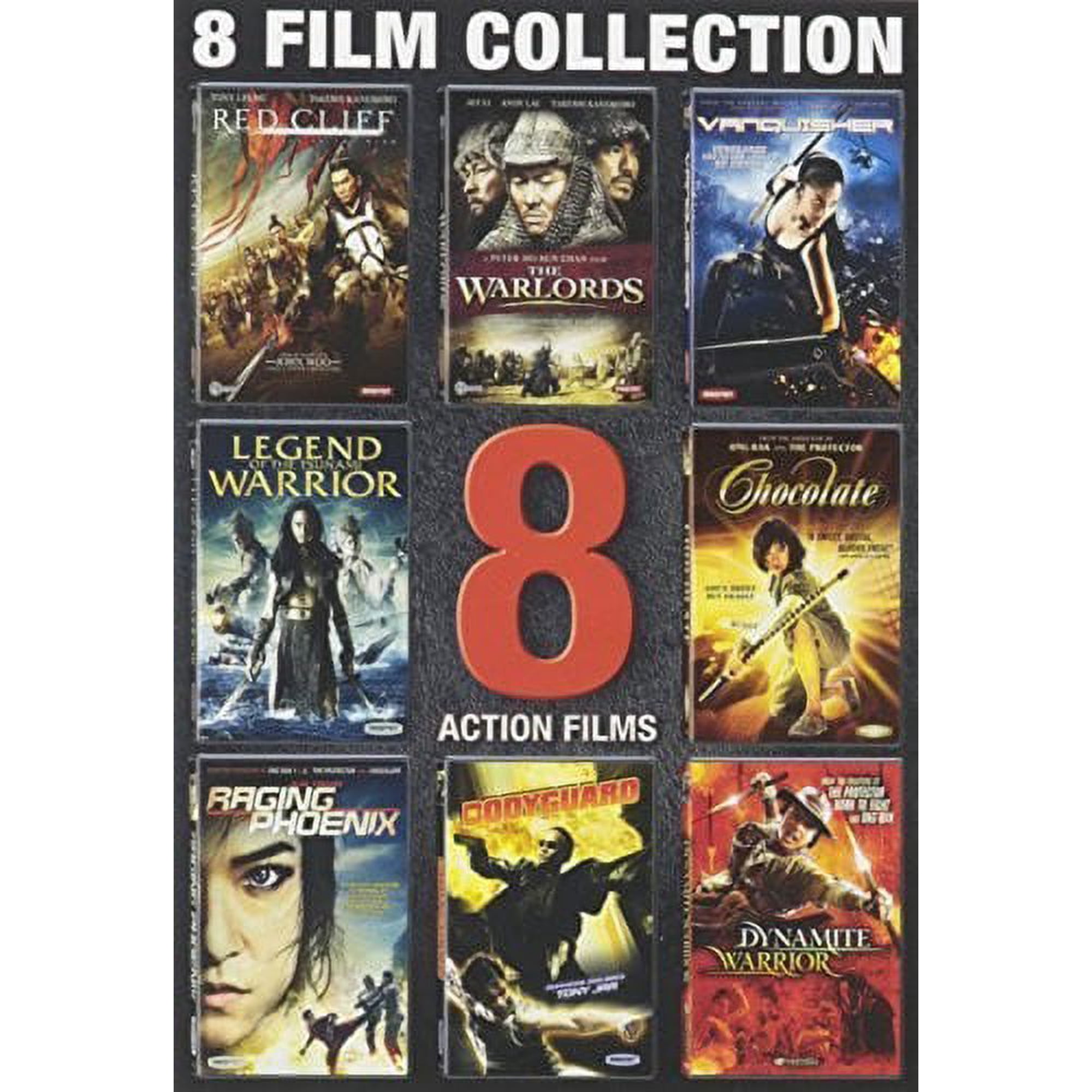 Action-8 Feature Film Collection (DVD), Magnolia Home Ent, Action & Adventure