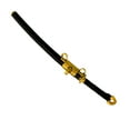 Black Plastic Toy Katana Sword with Removable Sheath for 68 Inch