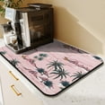 thumbnail image 2 of Tropical Sunset Palm Tree Coffee Bar Mat - Hawaiian Paradise Absorbent Non-Slip Mat for Coffee Stations, Safari Jungle Island Theme, 4-Layer Protective Construction, 2 of 5