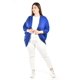 thumbnail image 4 of Cardigan con detalle de encaje Roman Fashion /Tallas Extras, 1434 (Azul rey) azul 42, 4 of 5