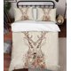 thumbnail image 1 of 3D Cartoon Animal Elk Flowers Funda nórdica Juego de cama Set Funda nórdica, 1 of 3
