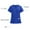 Blue#1, variant on Shirts for Men V Neck Shrot Sleeve Scrub Tops Casual Regular Fit Quike Dry Nursing Uniform with Pockets