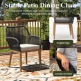 thumbnail image 6 of LayinSun Outdoor Dining Set for 10, 11 Pieces Patio Furniture Sets with Aluminum Dining Table and Rope Weave Chairs, 6 of 7