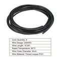 thumbnail image 6 of Uxcell 24AWG Electrical Wire 4 Conductors UL2464 Tinned Copper 16.4Ft Low Voltage Case Flexible Extension Power Cord, 6 of 6