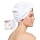 thumbnail image 1 of Toalla de pelo Kitsch, superabsorbente, de microfibra, color blanco, 1 of 8