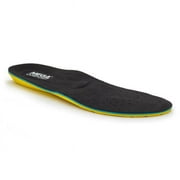 MEGASole Shoe Insole - Mens 10,11 & Womens 12,13 - Yellow, Black & Green
