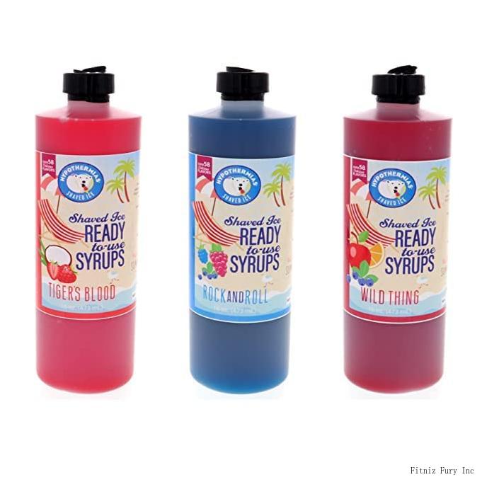 Syrup For Snow Cones, Hawaiian Flavor Syrups Icee Slushie Syrup, Soda