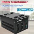 thumbnail image 3 of Transformador convertidor de voltaje NOPTEG 4000W 110V a 220V, 3 of 9