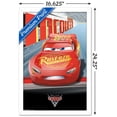 thumbnail image 3 of Disney Pixar Cars 3 - Lightning Wall Poster, 14.725" x 22.375", Framed, 3 of 5